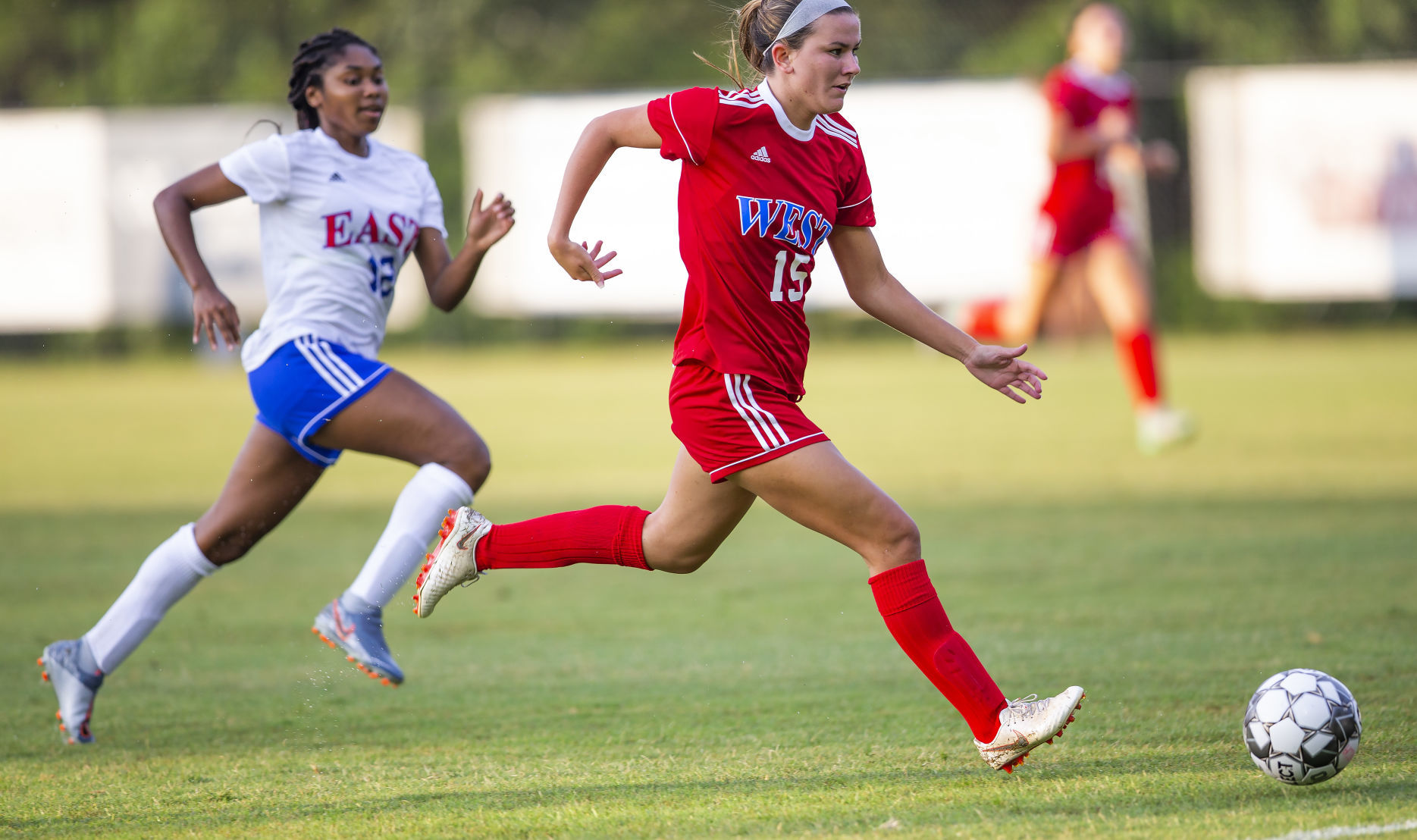 East-West All-Star soccer